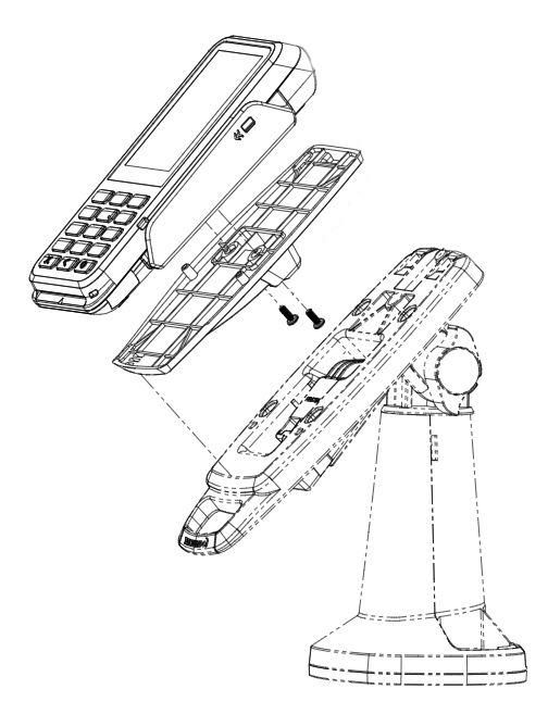 HAVIS ENS - CST00189 - Plaque arrière Verifone P630