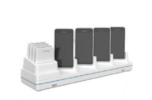 HONEYWELL - CT30-5CB-UVN-HC0 - Ct30 xp non coque base de chargement à 5 baies, soins de santé. Le kit comprend une base de chargement à 5 baies et un bloc d'alimentation. Le cordon d'alimentation doit être commandé séparément. Charge jusqu'à