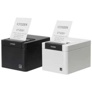CITIZEN - CTE301XXEWX - CT-E301, USB, 8 pts/mm (203 dpi), massicot, blanc