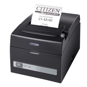 CITIZEN - CTS310IIXEEBX - Citizen CT-S310II LAN, double IF, 8 pts/mm (203 ppp), massicot, noir