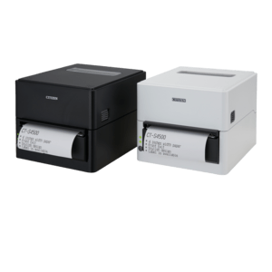 CITIZEN - CTS4500XTEWX - Citizen CT-S4500, USB, bluetooth, 8 pts/mm (203 dpi), massicot, blanc