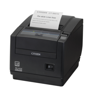 CITIZEN - CTS601IIS3TEWPXX - Citizen CT-S601II, bluetooth, 8 pts/mm (203 ppp), massicot, blanc