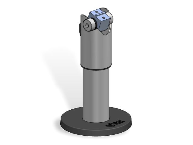 ERGONOMIC SOLUTIONS - DTP101-01 - Sp1 duratilt sur 120mm rotation slot sp1 pole -lg