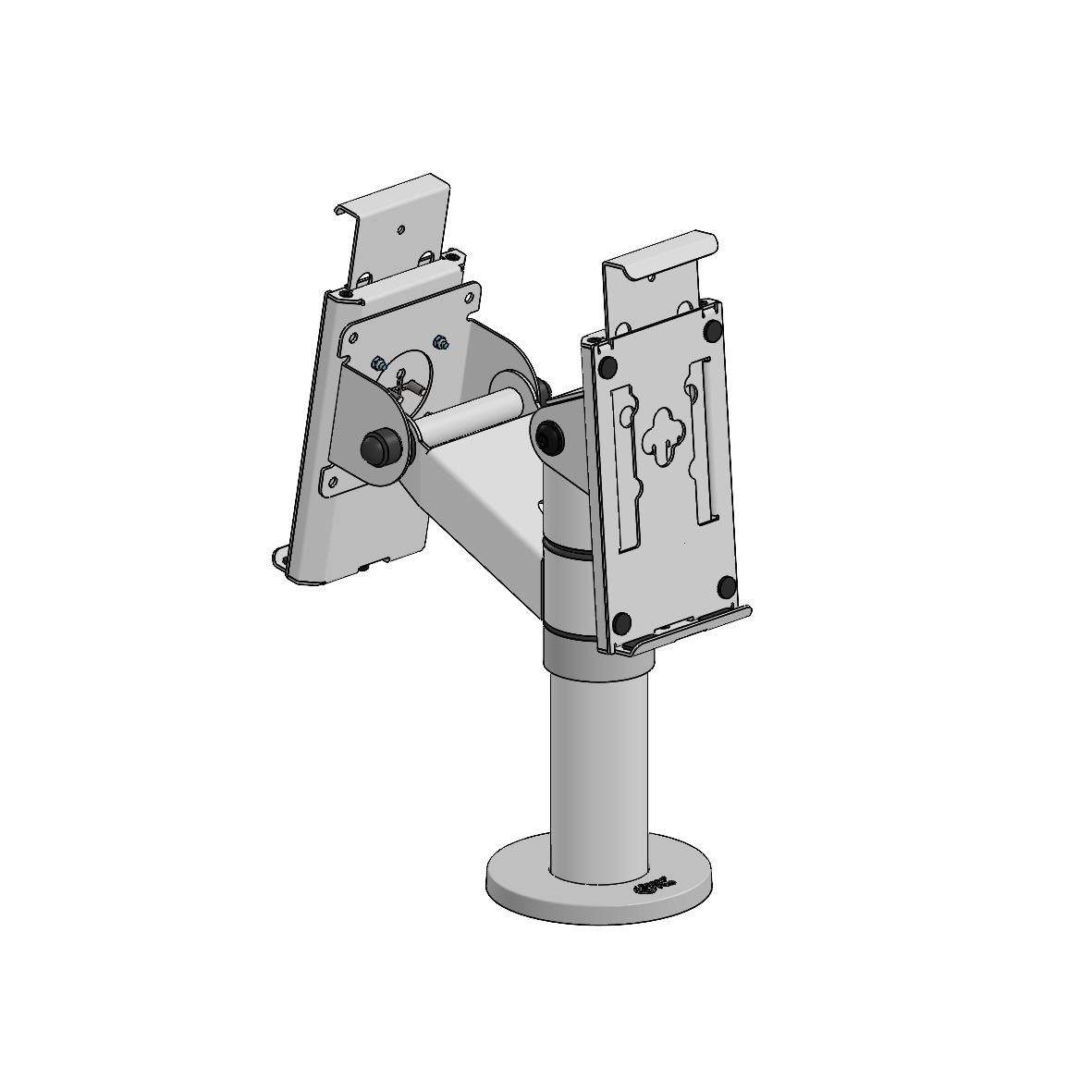 ERGONOMIC SOLUTIONS - EETTABLSOL01-02 - U-Frame Solution pour tablettes dos à dos -Noir-