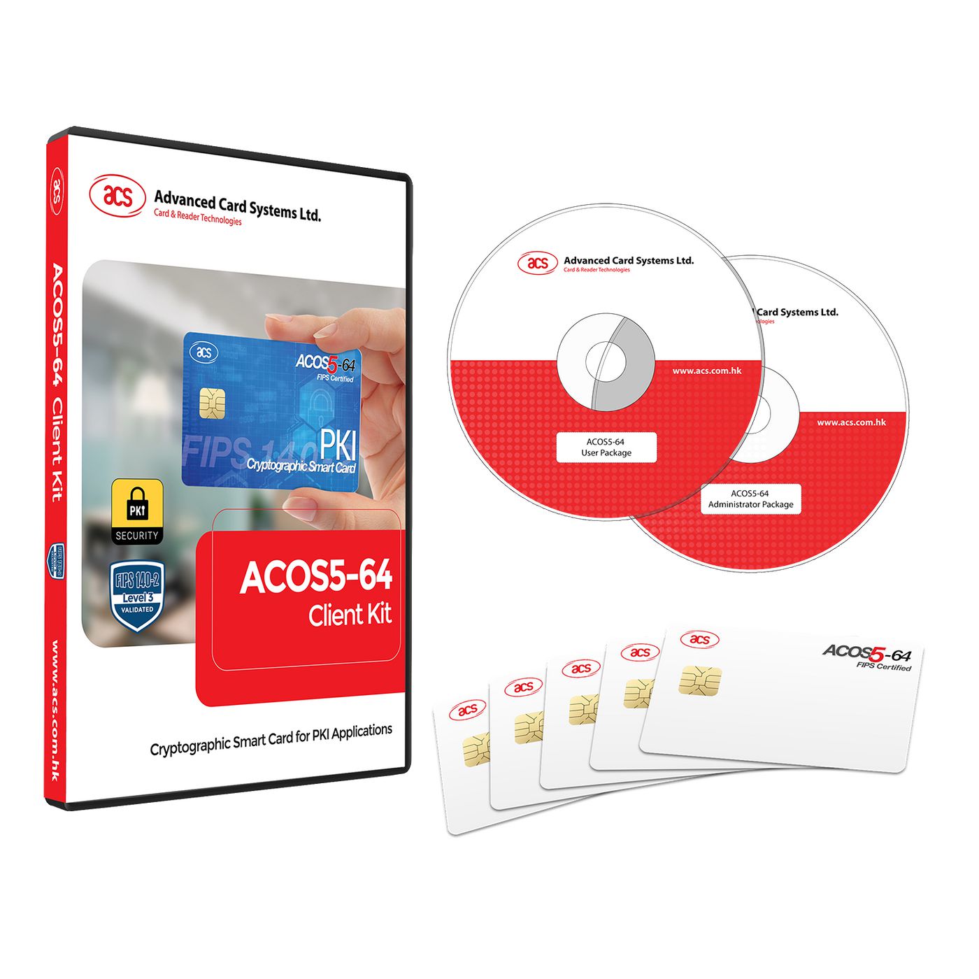 ACS - EVK-ACOS5 - ACOS5-64 CK, Kit client