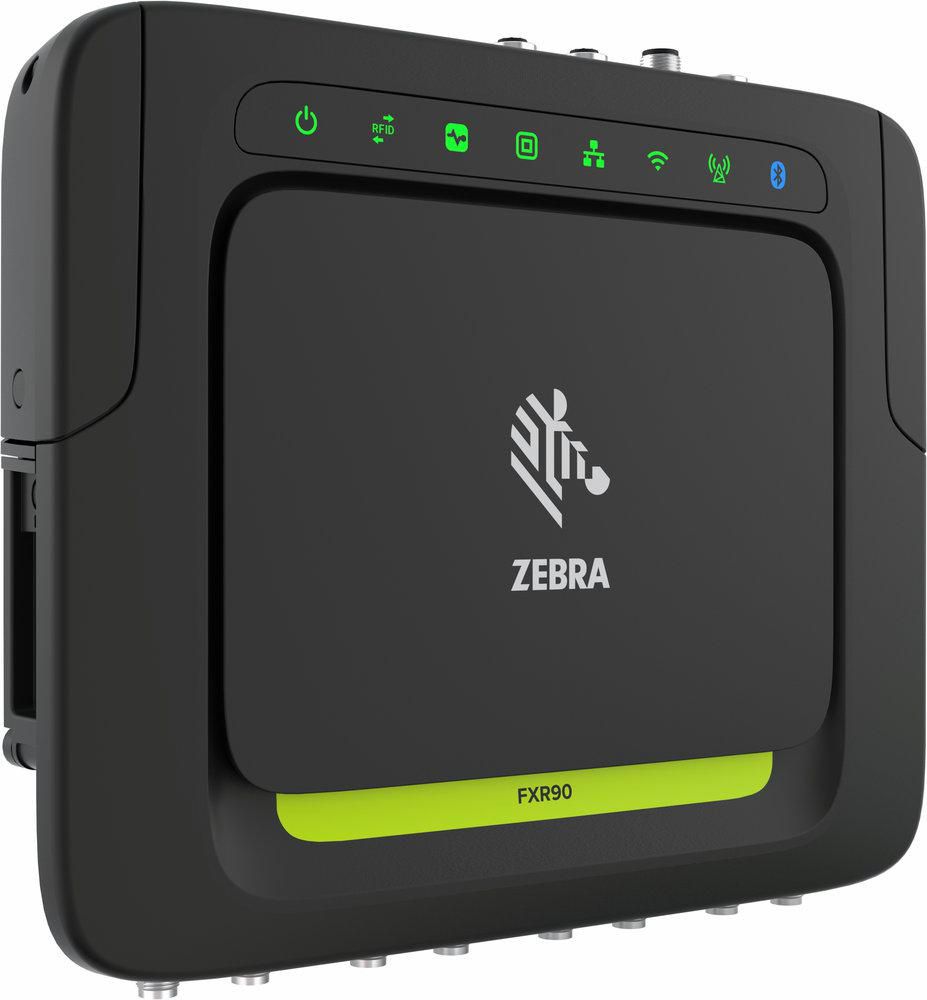 Zebra FX9600-42325A50-E8 - Lecteur RFID fixe Zebra FX9600, 4 ports d’antenne, PoE, version Europe