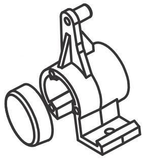 ZEBRA - G105910-074 - Kit, charnière tlp2844 (lot de 10)