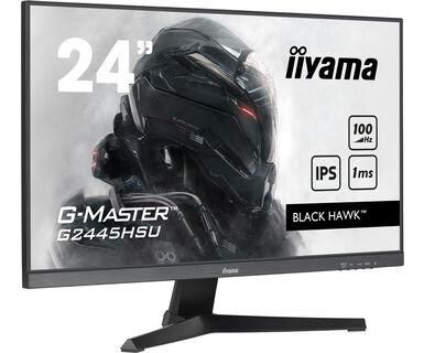 IIYAMA - G2445HSU-B1 - G2445HSU-B1 24IN IPS FHD 100HZ 250CD/HDMI/DP/2USB HUB