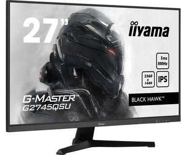 IIYAMA - G2745QSU-B1 - G2745QSU-B1 27IN IPS WQHD 100HZ 250CD/1MS/HDMI/DP/2USB HUB