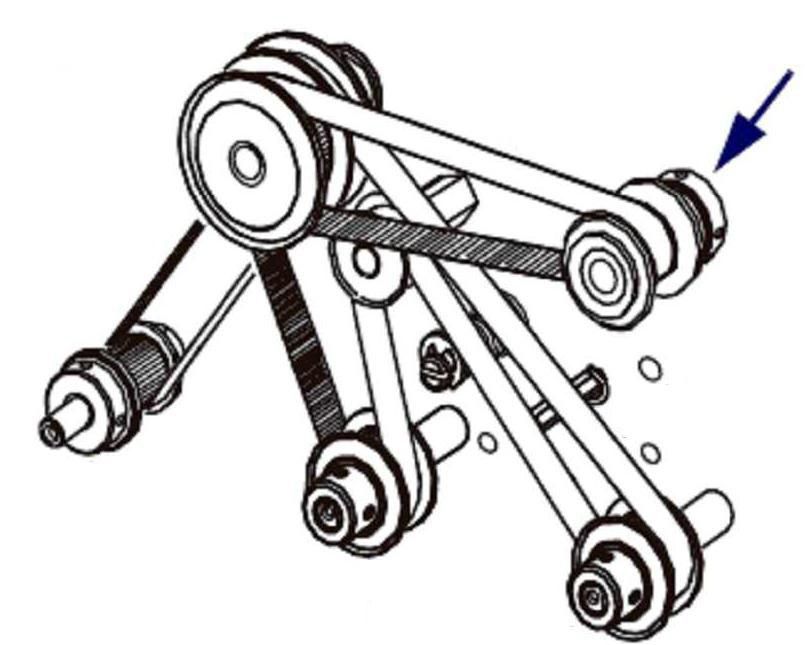 ZEBRA - G40357M - Kit pully pas à paspx/px2 203dpi