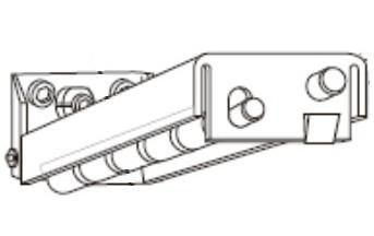 ZEBRA - G43012M - Rouleau de pincement supérieur D 110pax4