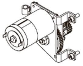 ZEBRA - G57467M - Kit moteur c.c. d'enroulement du ruban rh