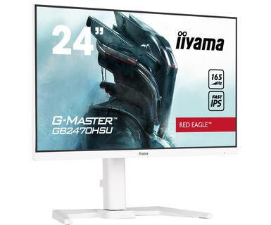 IIYAMA - GB2470HSU-W5 - GB2470HSU-W5 23.8IN IPS FHD 165HZ/250CD/HDMI/DP/2USB/HAS/WHI