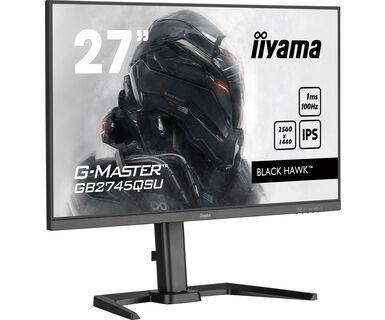 IIYAMA - GB2745QSU-B1 - GB2745QSU-B1 27IN IPS QHD 100HZ 250CD/1MS/HDMI/DP/2USB HUB/HAS