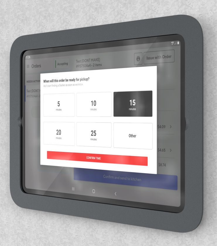 HECKLER - H650-BG - Heckler Wall Mount MX pour iPad mini 6ème génération