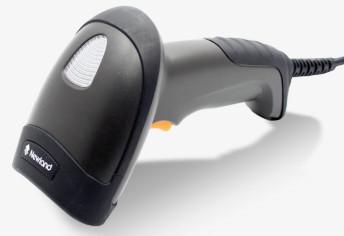 Newland - HR3280-SF - HR32 MARLIN II 2D CMOS Mega Pixel Handheld Reader avec câble USB spiralé de 3 mètres. Autosense, avec support intelligent pliable.