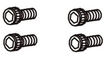 ZEBRA - HW10432 - Kit, sc m4 x .7 x 12 cap so