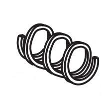 ZEBRA - HW46211 - Ressort comp.53 .660, 10/pack