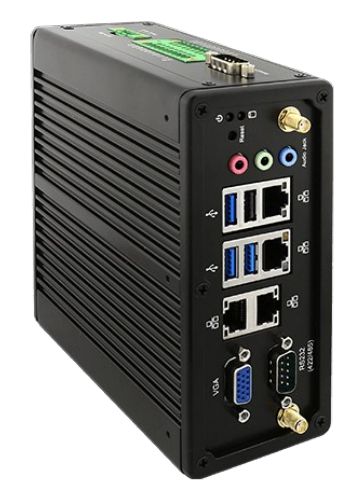 WINMATE - IBDRW100-EL - Winmate Intel® Celeron® N6211 DIN  Rail Box PC, Intel Celeron  N6211, RAM: 4GB, m.2 SSD: 128GB