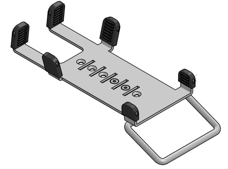 ERGONOMIC SOLUTIONS - ING3000-MH-32 - Ingenico Lane-3000 et Desk 1500 MultiGripÉ (avec ha