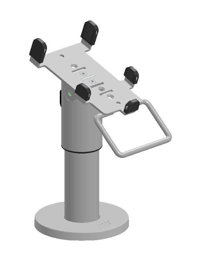 ERGONOMIC SOLUTIONS - ING4802-D-02 - Ingenico IPP480 avec Printer DuraTilt SP1, 120mm