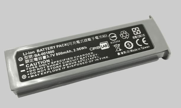 CIPHERLAB - KB1B3780000B3 - Batterie rechargeable 156x h