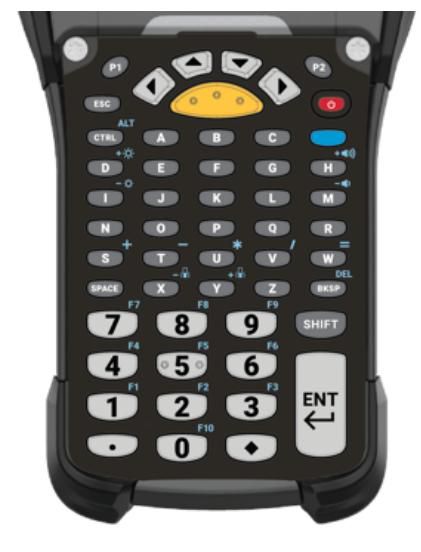 ZEBRA - KYPD-MC9353ANR-01 - Clavier Zebra, 53 touches