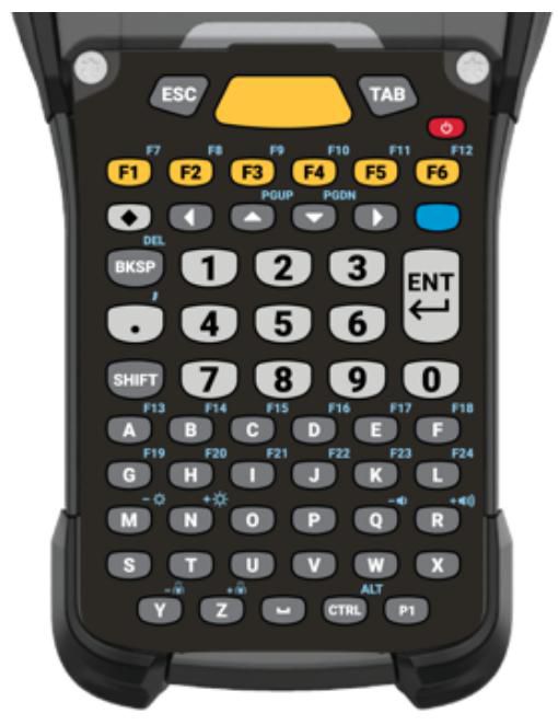 ZEBRA - KYPD-MC9358ANR-01 - Clavier Zebra, 58 touches