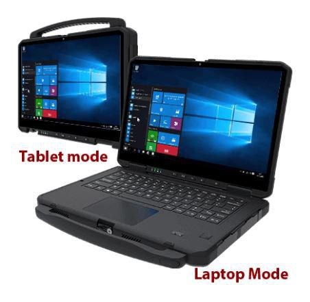 WINMATE - L140AD-4 - Winmate 14­inch Rugged Laptop with  Intel® CoreT i5­1235U