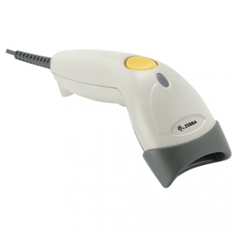 ZEBRA - LS1203-1AZK0100SR - Zebra LS1203, 1D, en kit (Mode clavier Wedge ), gris clair