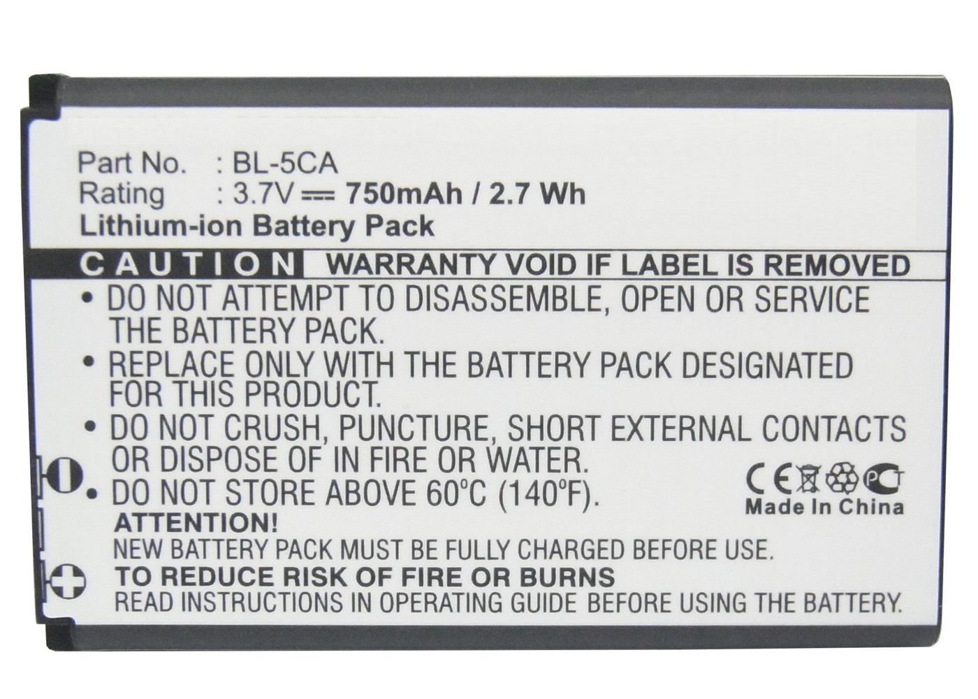 CoreParts - MBXPOS-BA0265 - Batterie pour le scanner REFLECTA