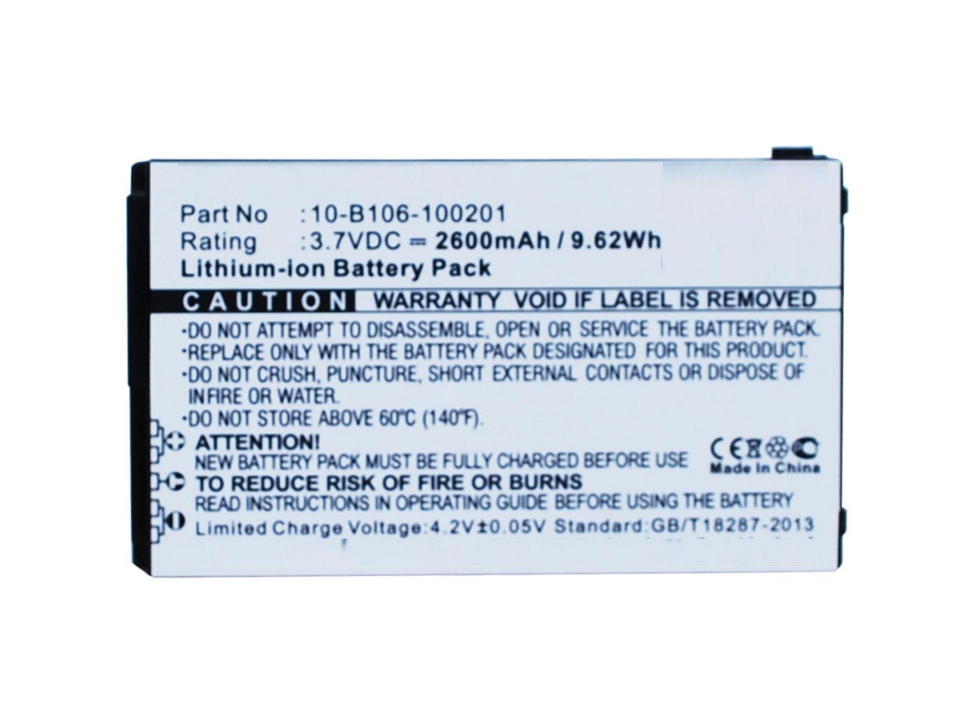 CoreParts - MBXPOS-BA0417 - Batterie 9,6Wh Li-ion 3,7V