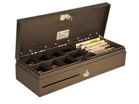 APG CASH DRAWER - MF437A-BL460 - Tiroir-caisse noir à rabat APG