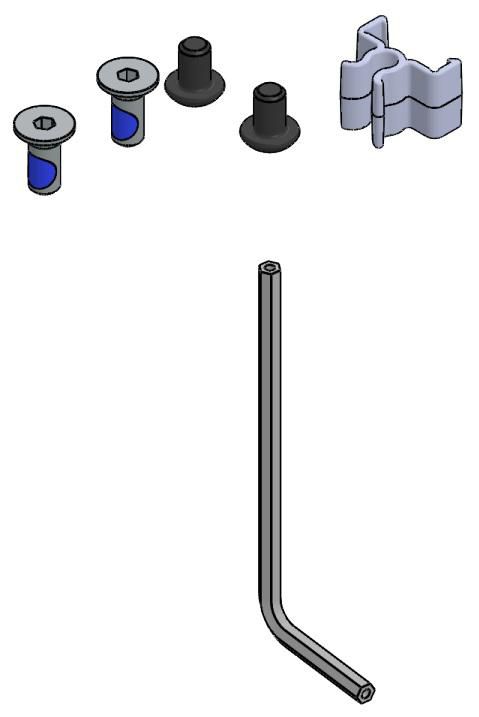 ERGONOMIC SOLUTIONS - MK10-0015 - Fixation des cadres X