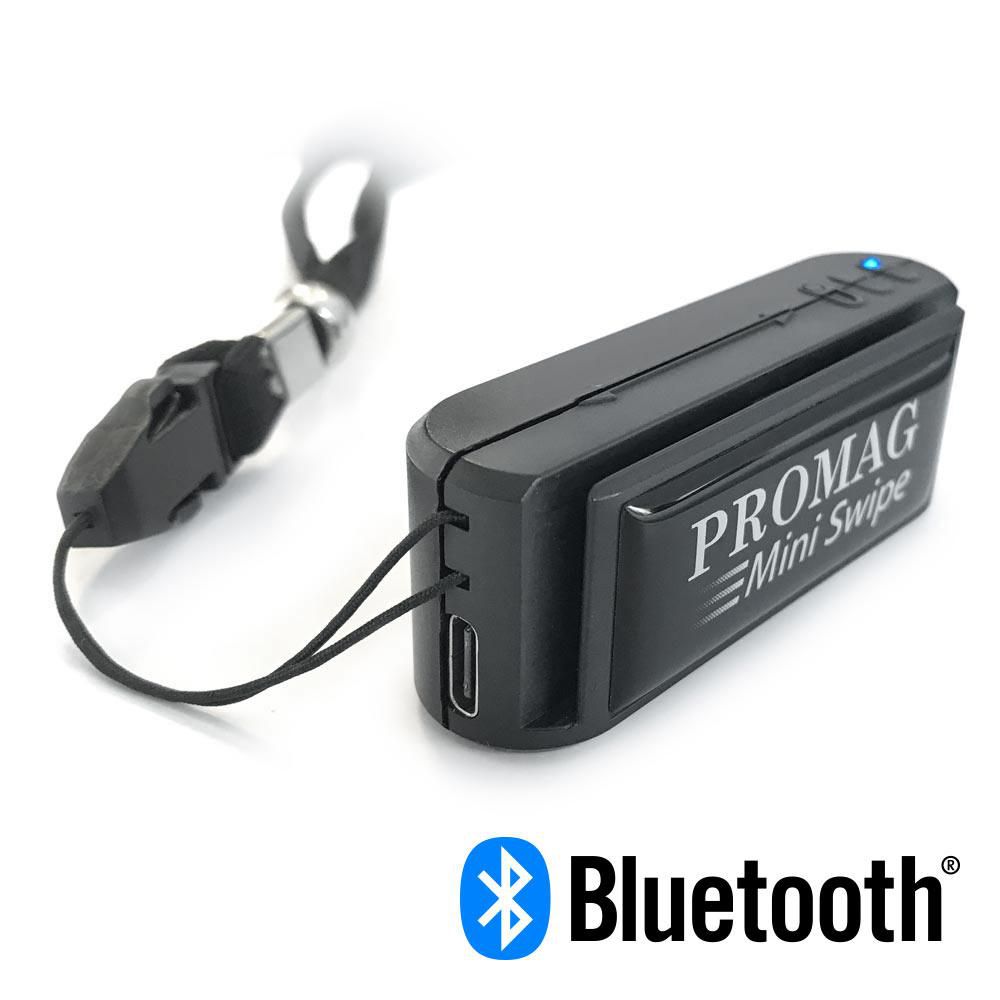 PROMAG - MSR-BT - MiniSwipe - Lecteur de cartes magnétiques Bluetooth