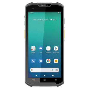 Newland - NLS-MT9300-W4-AS - Newland MT93, Standard, 2D, 14 cm (5.5''), GPS, USB-C, bluetooth, WiFi, 4G, NFC, Android, en kit, GMS