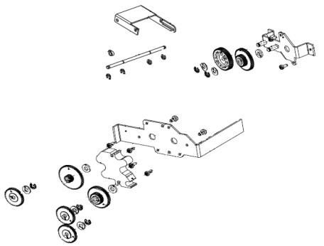 ZEBRA - P1014136 - Kit drive hrdwr ttp2knewdesign