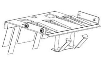 ZEBRA - P1014138 - Kit plaque de capot assy