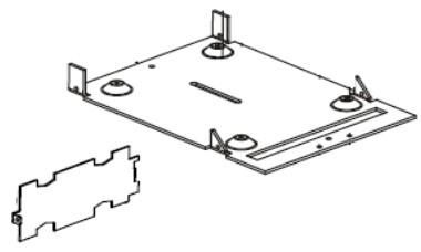 ZEBRA - P1014142 - Kit avant bttm guideplatettp2k .