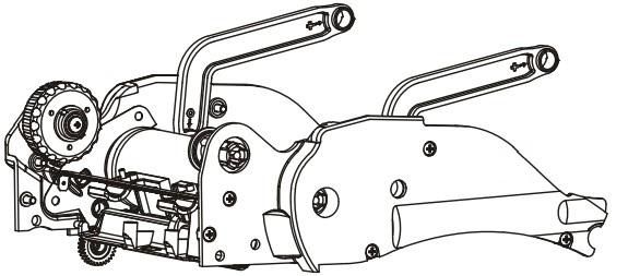 ZEBRA - P1027135-046 - Kit, chariot de ruban 203 dpi