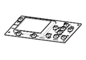ZEBRA - P1080383-241 - Kit panneau de contrôle pcba w/lcd zd620t