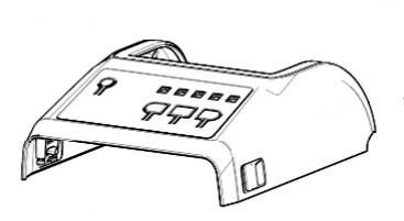 ZEBRA - P1080383-403 - Kit, assemblage du capot pour les modèles standard avec l'icône print touch (inclut la fenêtre média), zd420d