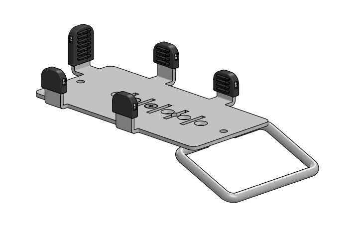 ERGONOMIC SOLUTIONS - PAX-MH-02 - PAX A35 MultiGripT (avec poignée) - NOIR -