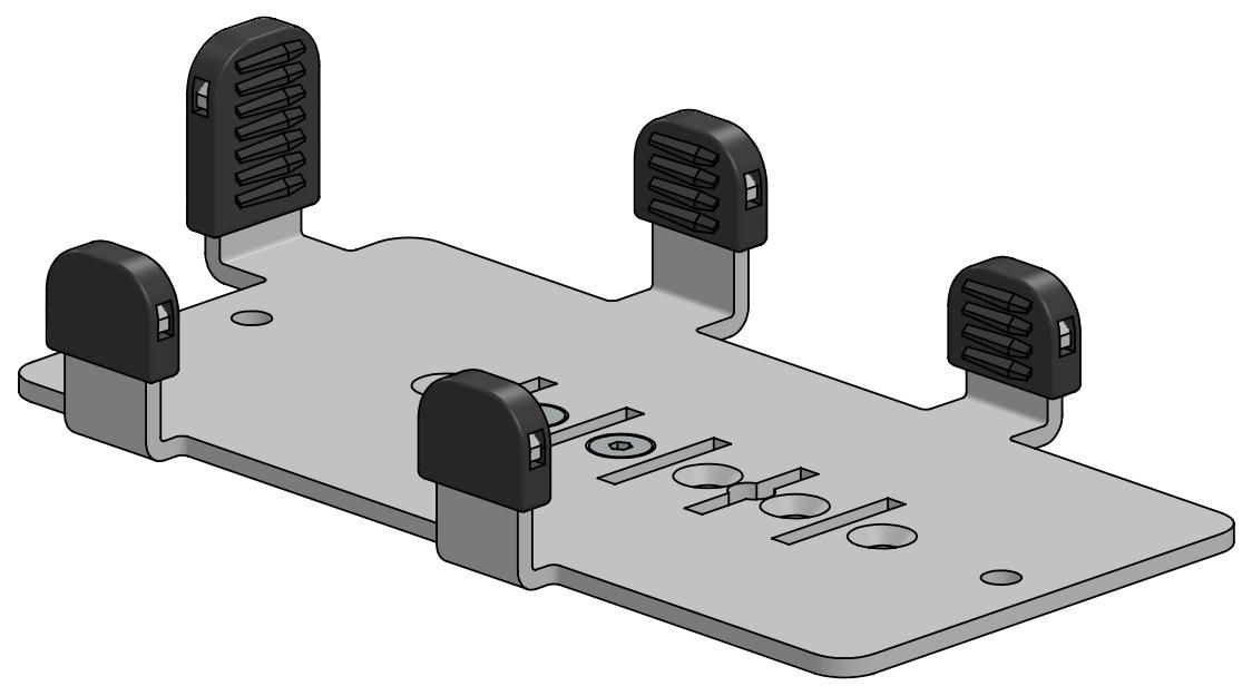 ERGONOMIC SOLUTIONS - PAX035-MN-02 - PAX A35 MultiGrip (sans poignée) (Noir)