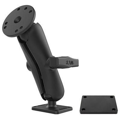 RAM Mounts - RAM-101-SAE1 - UNPKD. MNT W/2 2 1/2" BASES et ARM SAE