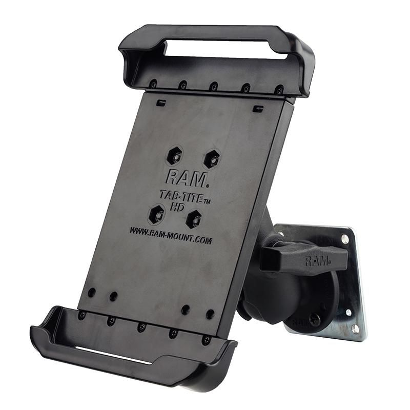 RAM Mounts - RAM-101B-TAB23U - RAM Mounts RAM MOUNT AND TAB-TITE FOR  7-8" TABLETS  AND BACKING  PLATE