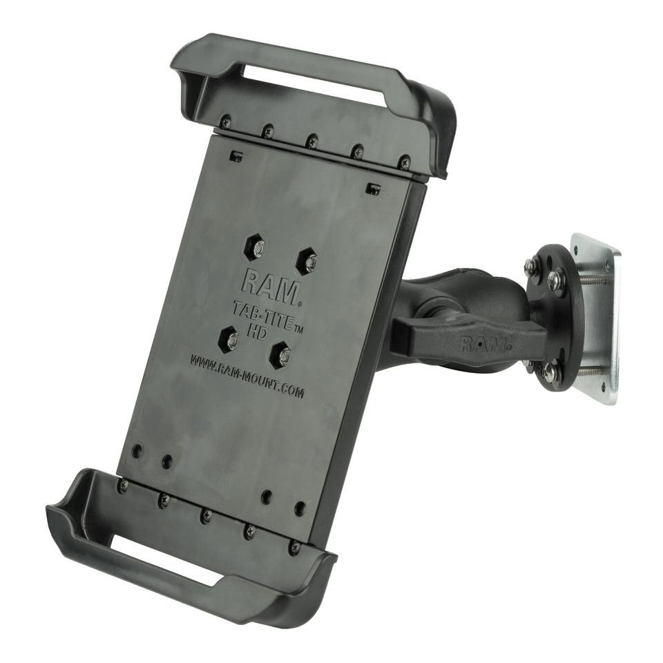 RAM Mounts - RAM-101B2-TAB23U - RAM Mounts RAM® Dashboard Mount with  Backing Plate for 7"-8"  Tablets with Cases