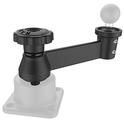 RAM Mounts - RAM-109-1ATU - UNPKD RAM SNGLE SWING EXT ARM NO BEND