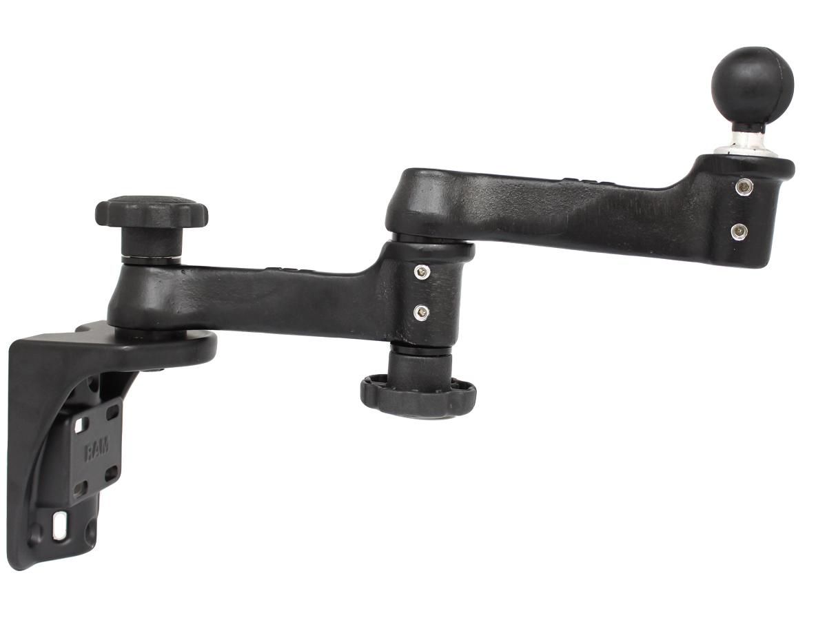 RAM Mounts - RAM-109V-1BU - UNPKD RAM V DBL SWING ARM W 1 1/2" BALL