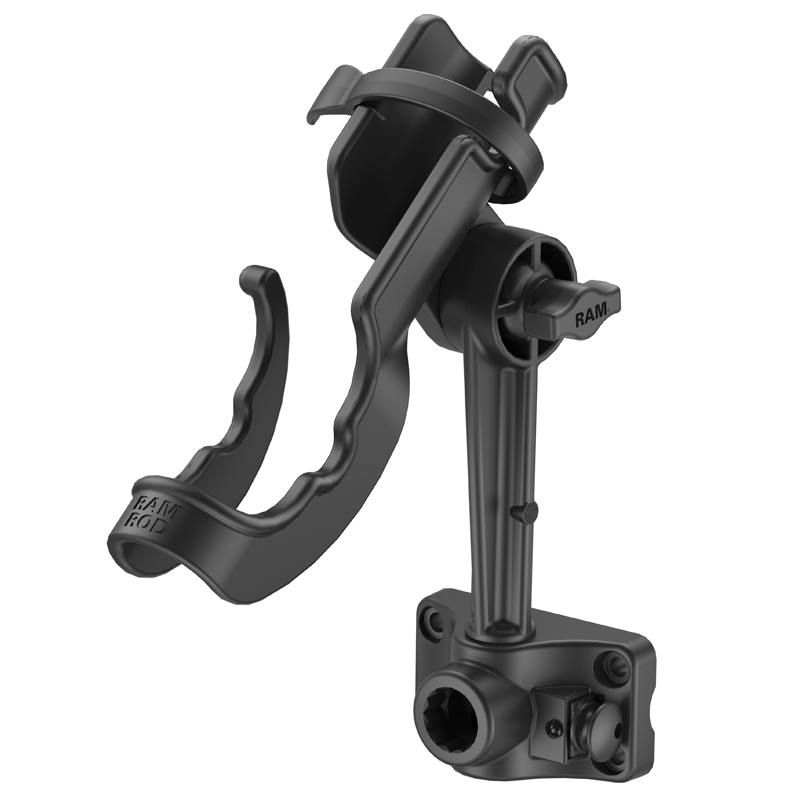 RAM Mounts - RAM-114-BMP - RAM ROD 2000 SUPPORT POUR CANNES À PÊCHE AVEC CLOISON PLONGEANTE